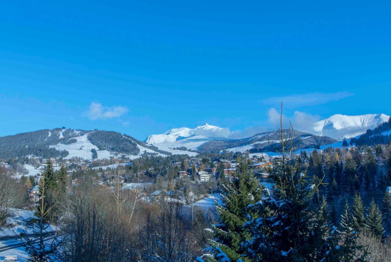 Close To The Village - Chalet 4 Bedrooms, Mont-Blanc View Megeve Bagian luar foto